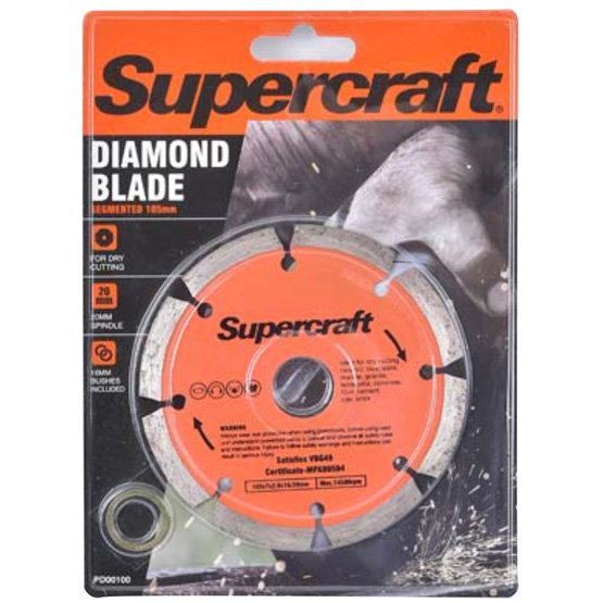 Blade Diamond 105mm Segmented Supercraft
