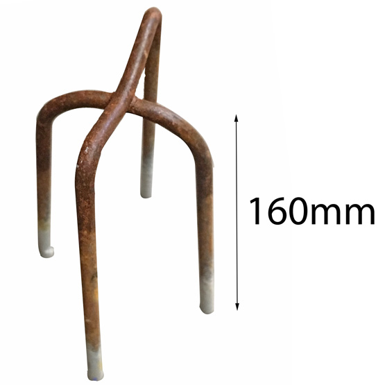 Bar Chair Metal 160mm Bag of 50 - Click Image to Close