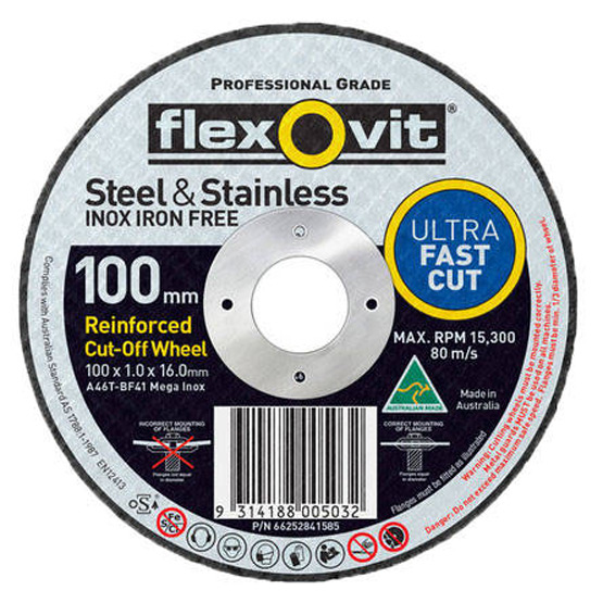 Cutting-Off Wheel Metal 100x1x16mm