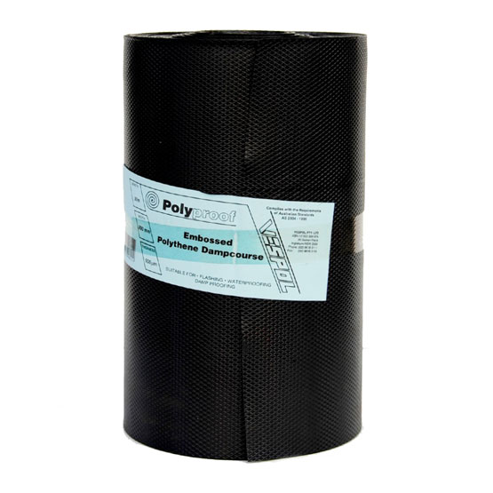 Polythene Dampcourse 350mmx30m - Click Image to Close