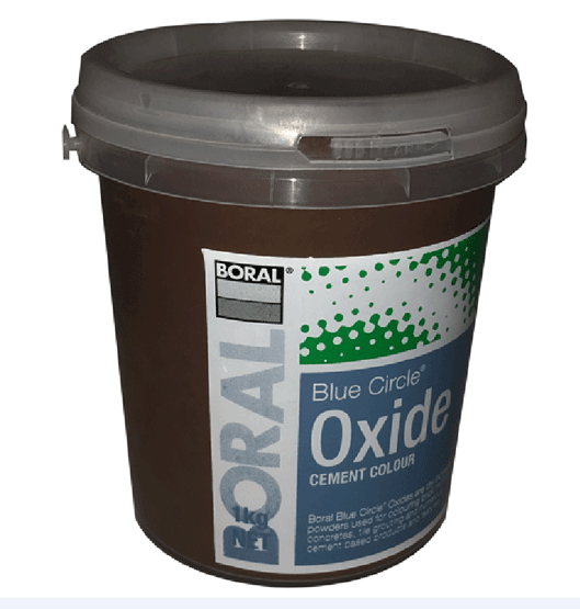Oxide Dark Brown 686 1kg Boral Blue Circle