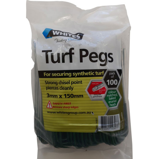 Pegs Synthetic Turf Pack of 100