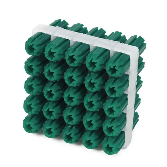Wall Plug Green 7x25mm Pack of 25