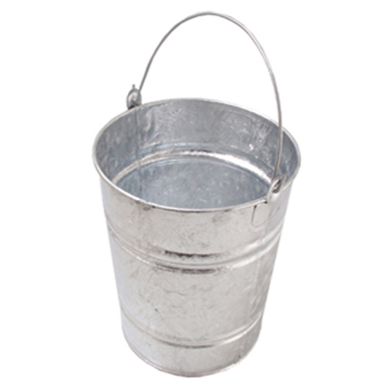 Bucket Galvanised Standard 12L