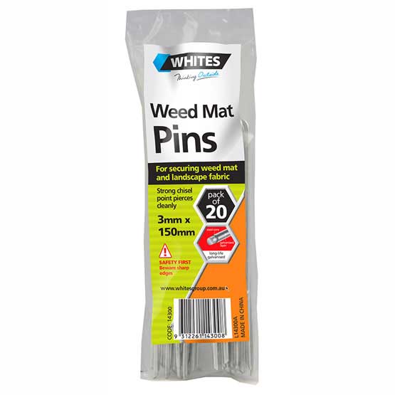 Mulch/Weed Mat Pins 20 pack