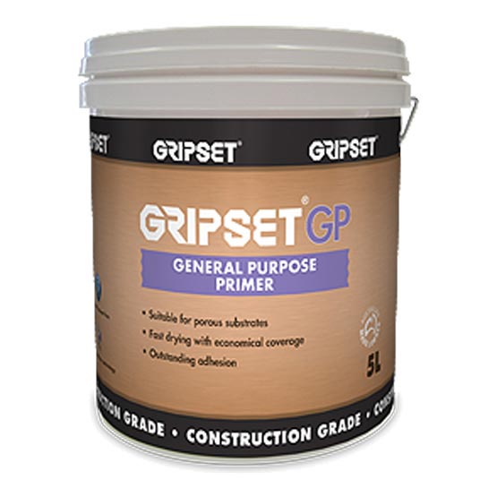 Gripset GP 5L General Purpose Waterproofing Primer and Bonding Agent