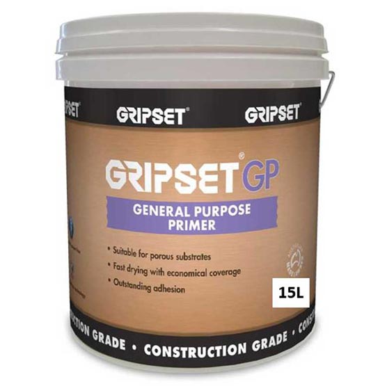 Gripset GP 15L General Purpose Waterproofing Primer and Bonding Agent