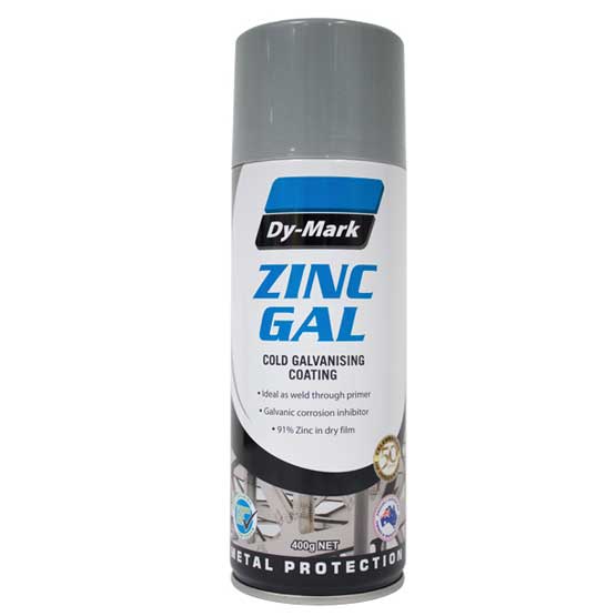 Cold Galvanising Paint Zinc Guard Spray 400g