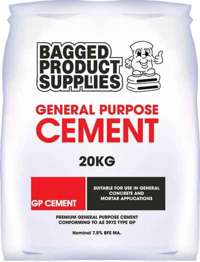 Cement General Purpose (GP) Bagged Product Supplies 20kg