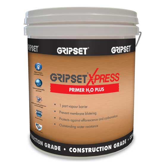 Gripset Xpress Primer H2O Plus 10L for Waterproofing