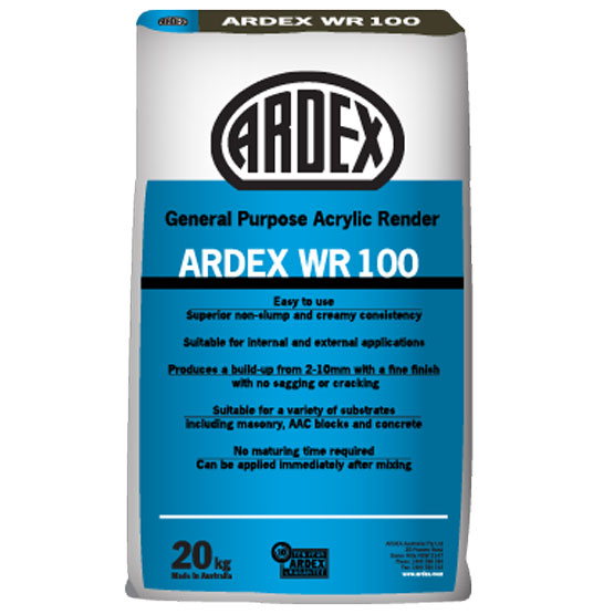 Render Acrylic General Purpose WR100 Ardex
