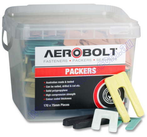 Packers Mixed Horseshoe Pack of 170 Aerobolt