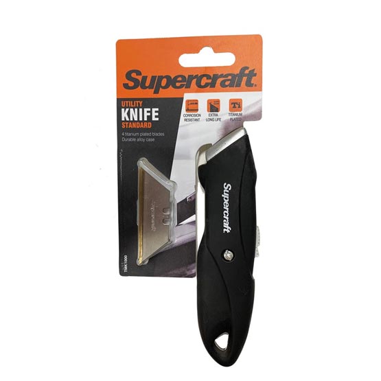 Knife Utility Metal Handle Supercraft