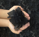 Mulch Wood Chip Black 1m3 Bulk Bag