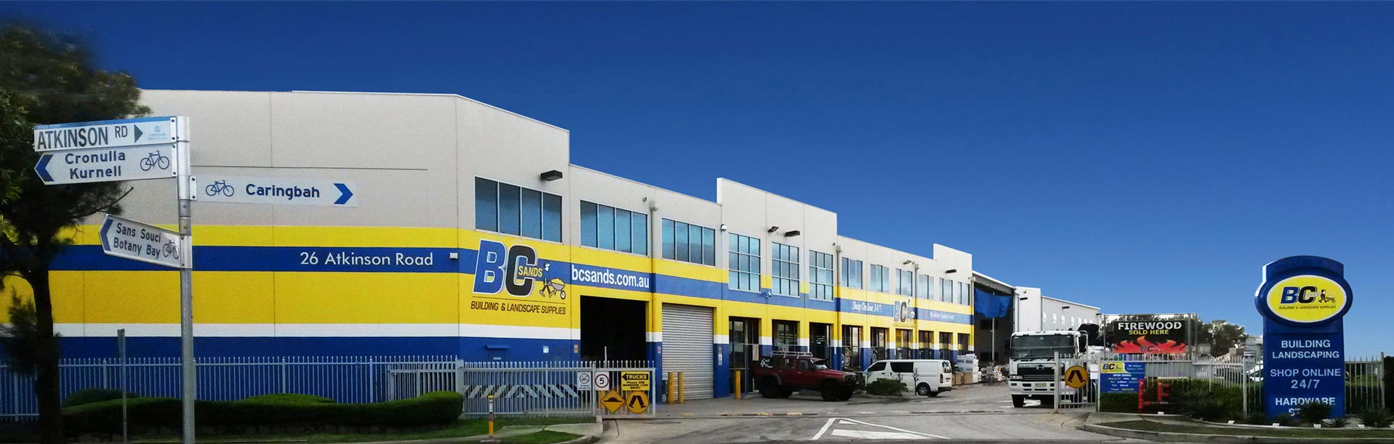 BC Sands Taren Point yard in the Sutherland Shire in South Sydney