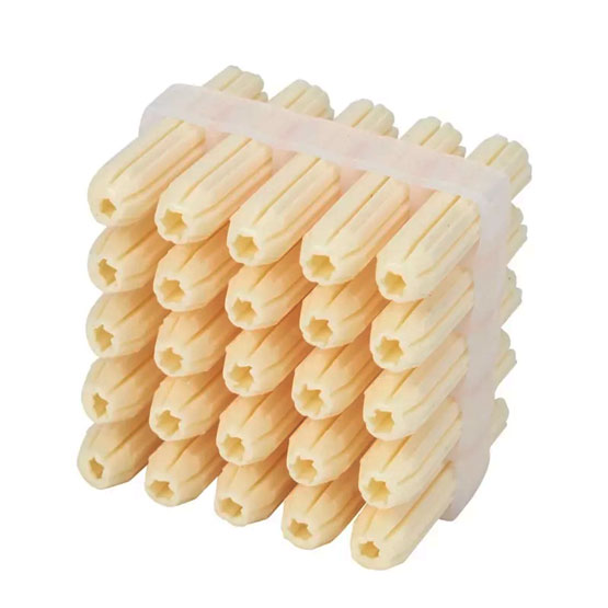 Wall Plug White 5x25mm Pack of 25