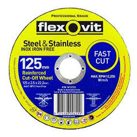 Cutting-Off Wheel Metal 125x2.5x22mm