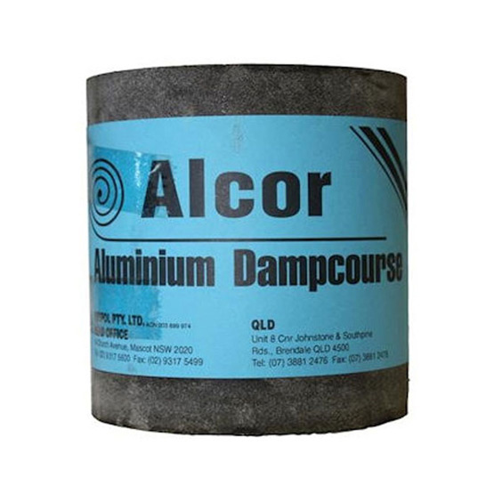 Alcor Super Aluminium Dampcourse 230mmx30mx0.45mm