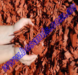 Mulch Wood Chip Red 1m3 Bulk Bag
