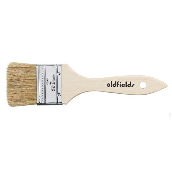 Paint Brush White Bristles 50mm