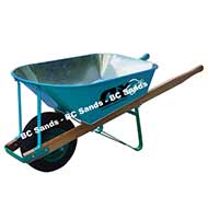 Wheelbarrow Steel Tray Timber Handle - OX