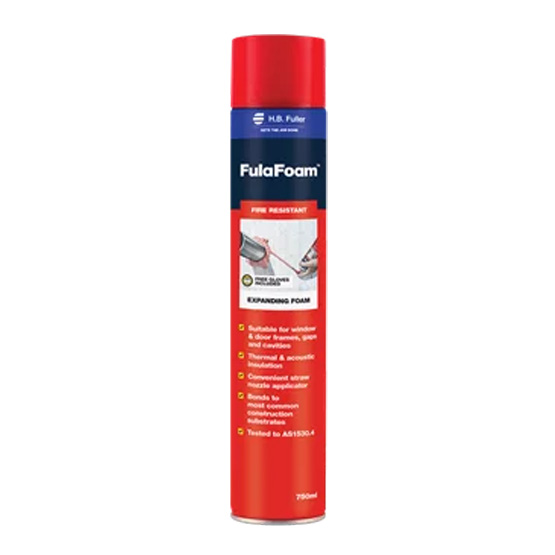Foam Filler Fula Foam 750ml Fuller