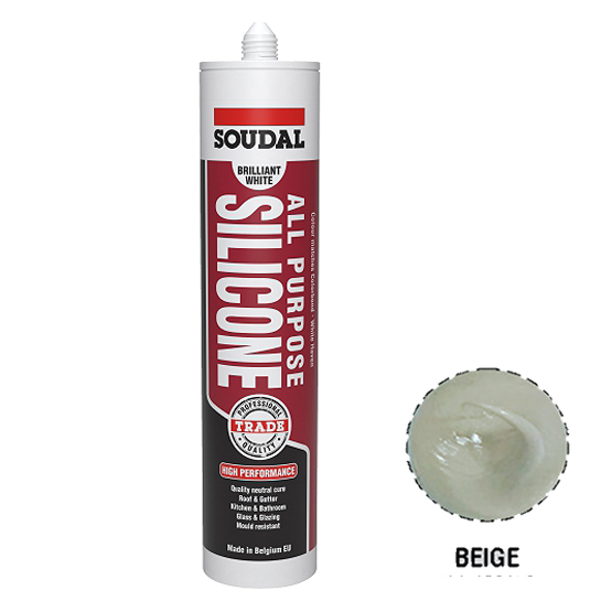 Silicone All Purpose Beige 300ml