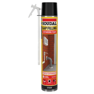 Expanding Foam Gap Filling 750ml - Straw