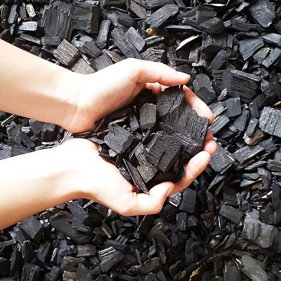 Mulch Wood Chip Black