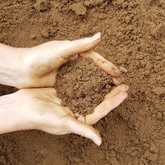 Soil Turf Loam Natural 80/20 M B8020 Top Dressing & Underlay